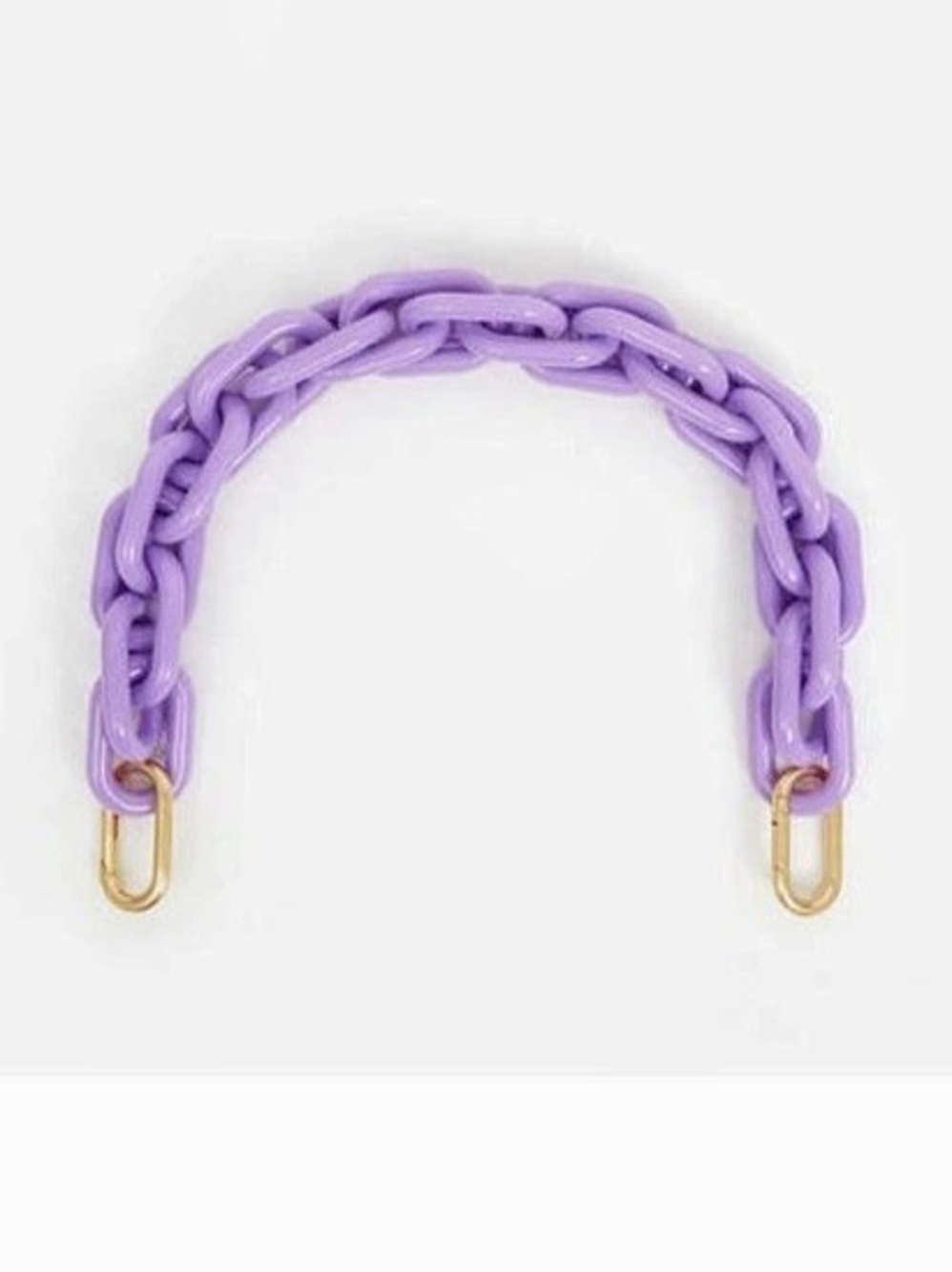 ISO Clare V. Shortie Strap. Purple Lilac